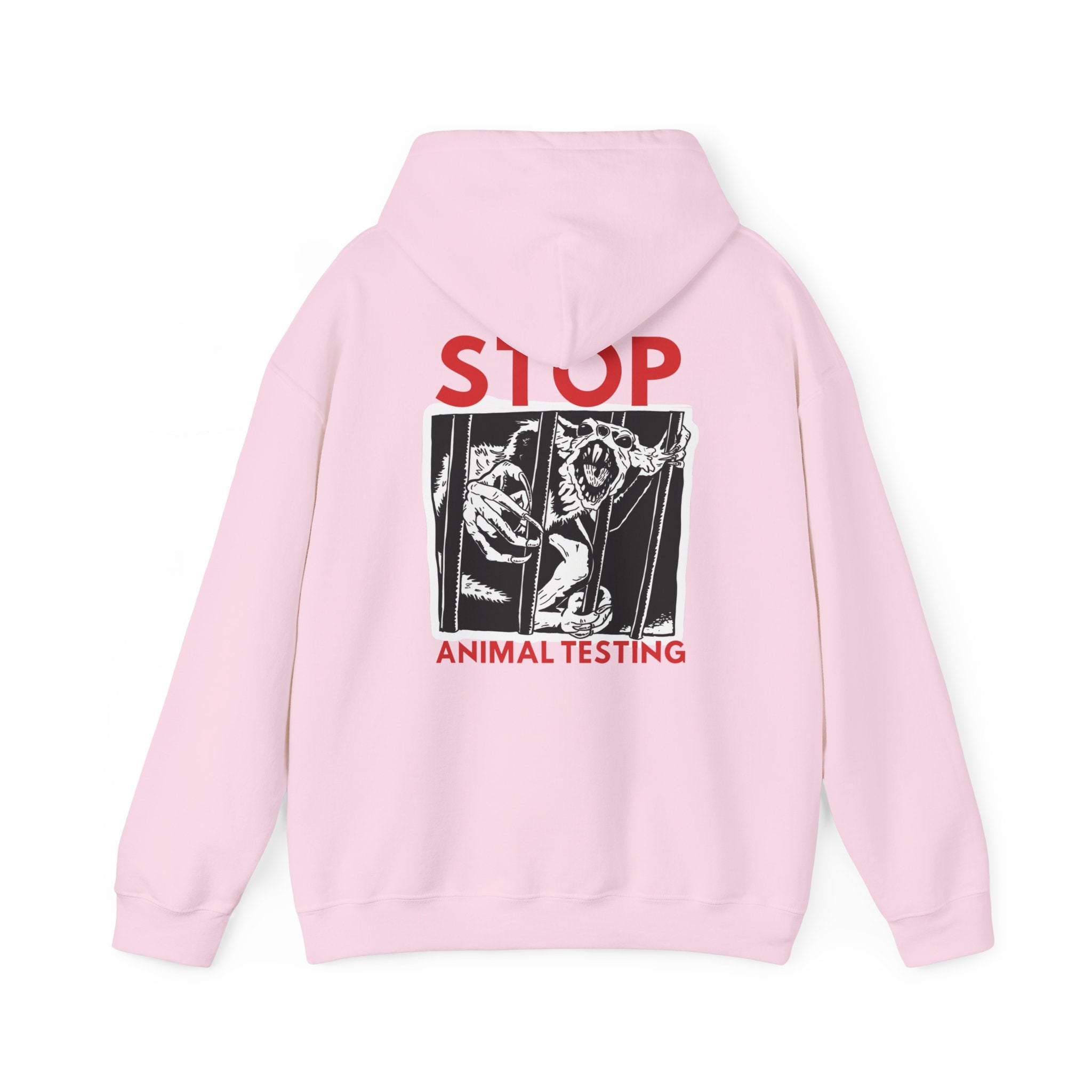 Braindead - Stop Animal Testing - Unisex Heavy Blend™ Hooded Sweatshirt