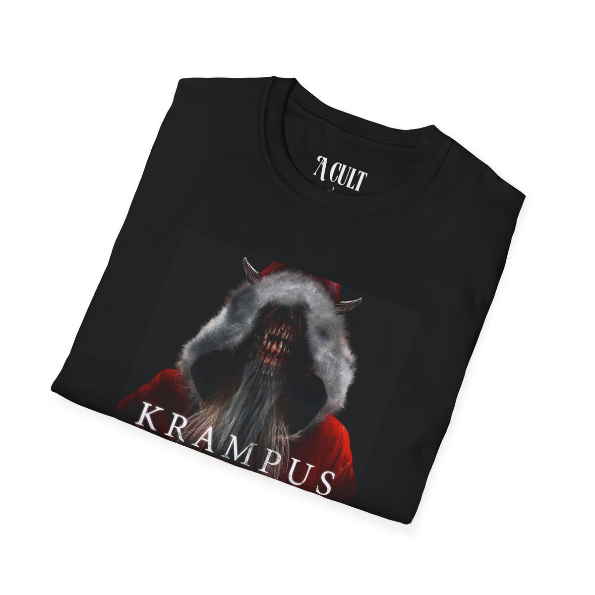 Krampus - Naughty- Unisex Soft-Style T-Shirt