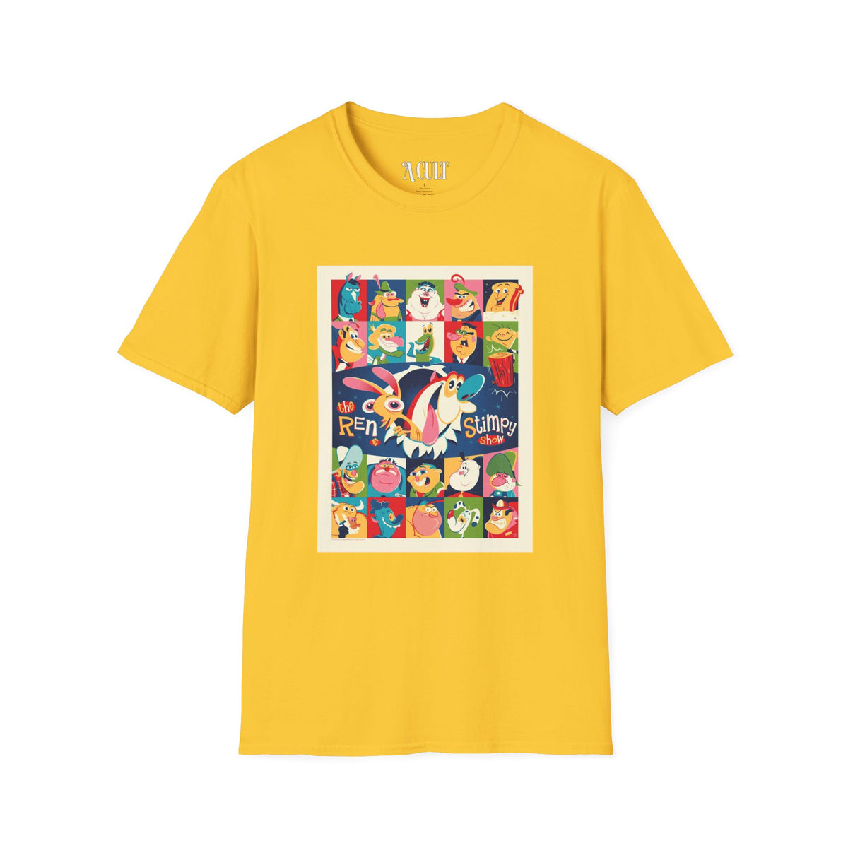 Ren And Stimpy - The Show  - Unisex Soft-Style T-Shirt