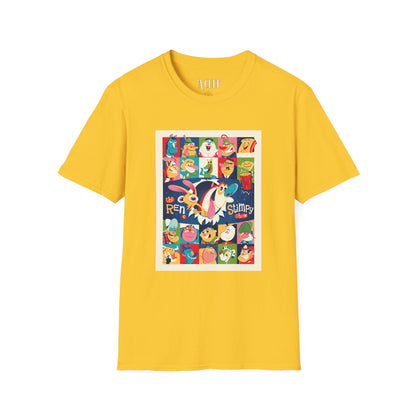 Ren And Stimpy - The Show  - Unisex Soft-Style T-Shirt