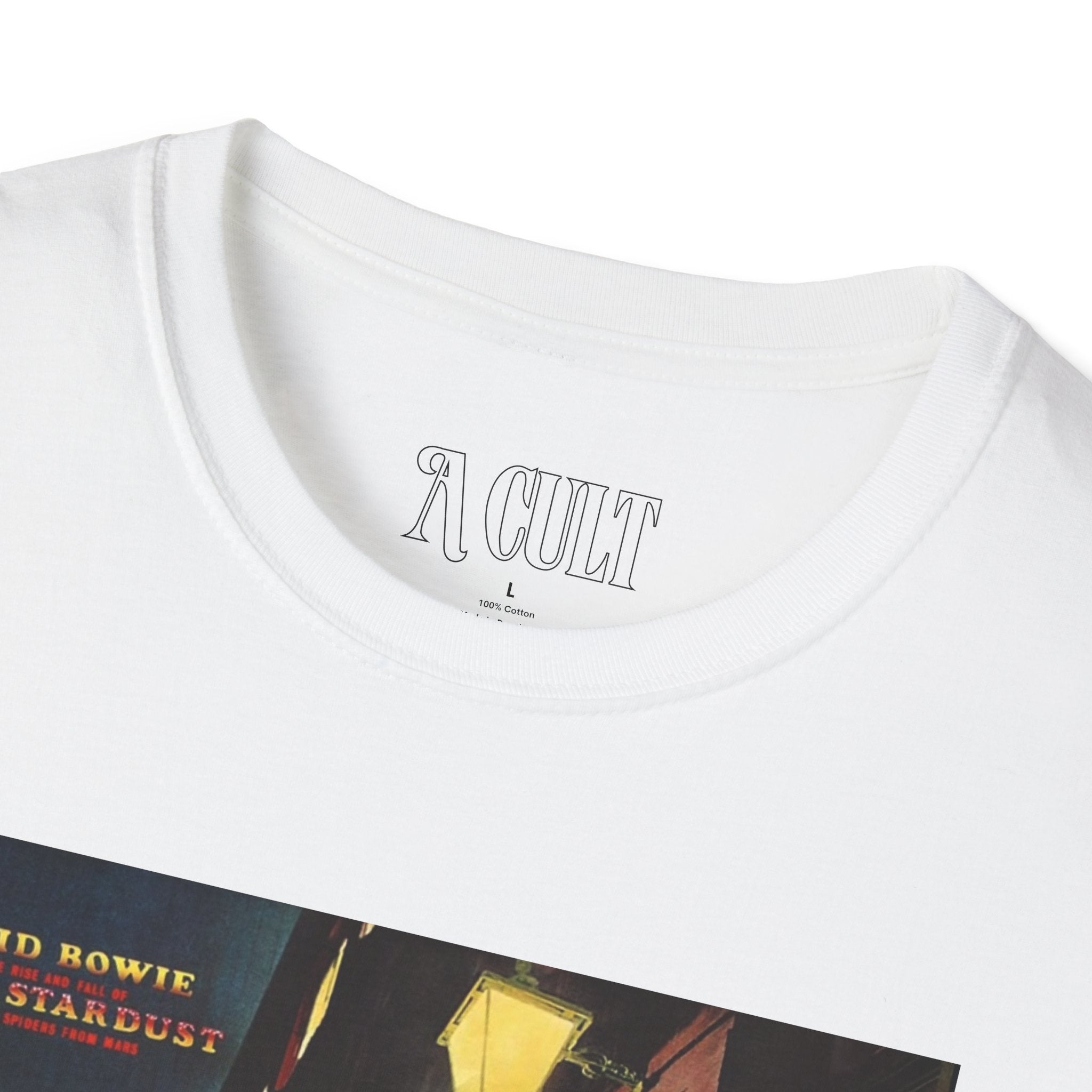 David Bowie - Ziggy - Unisex Soft-Style T-Shirt