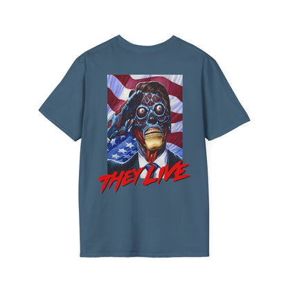 They Live - Salute/Obey - Unisex Soft-Style T-Shirt