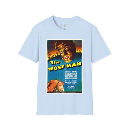 The Wolf Man - Poster - Unisex Soft-Style T-Shirt