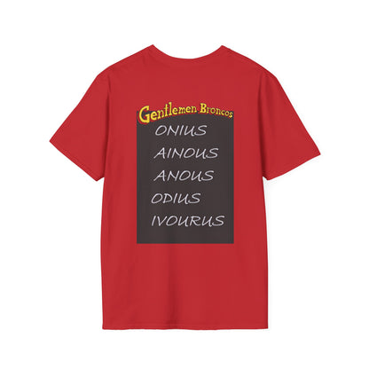 Gentlemen Broncos - Onius - Unisex Soft-Style T-Shirt