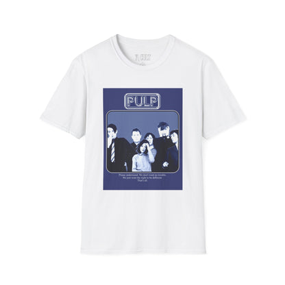 Pulp - Right To Be Different - Unisex Soft-Style T-Shirt