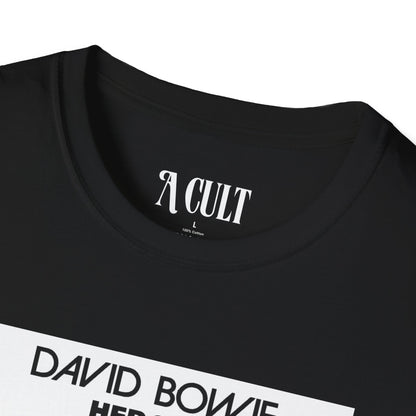 David Bowie - Heroes - Unisex Soft-Style T-Shirt