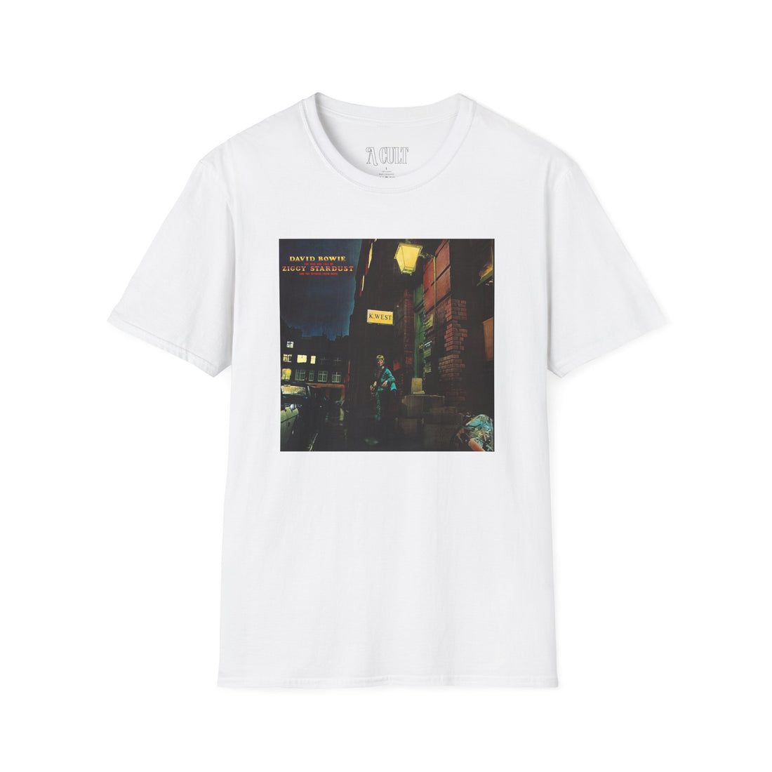 David Bowie - Ziggy - Unisex Soft-Style T-Shirt