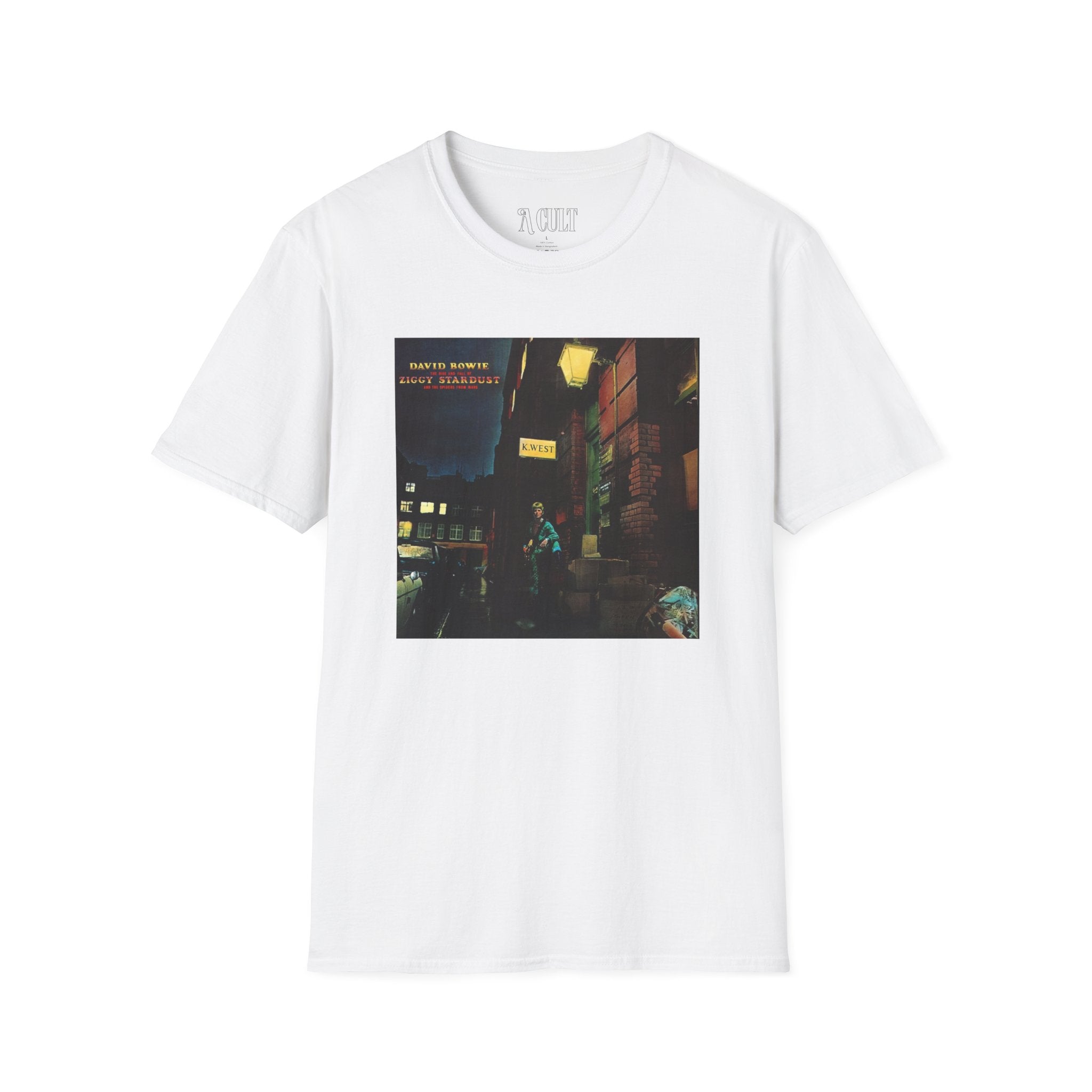 David Bowie - Ziggy - Unisex Soft-Style T-Shirt