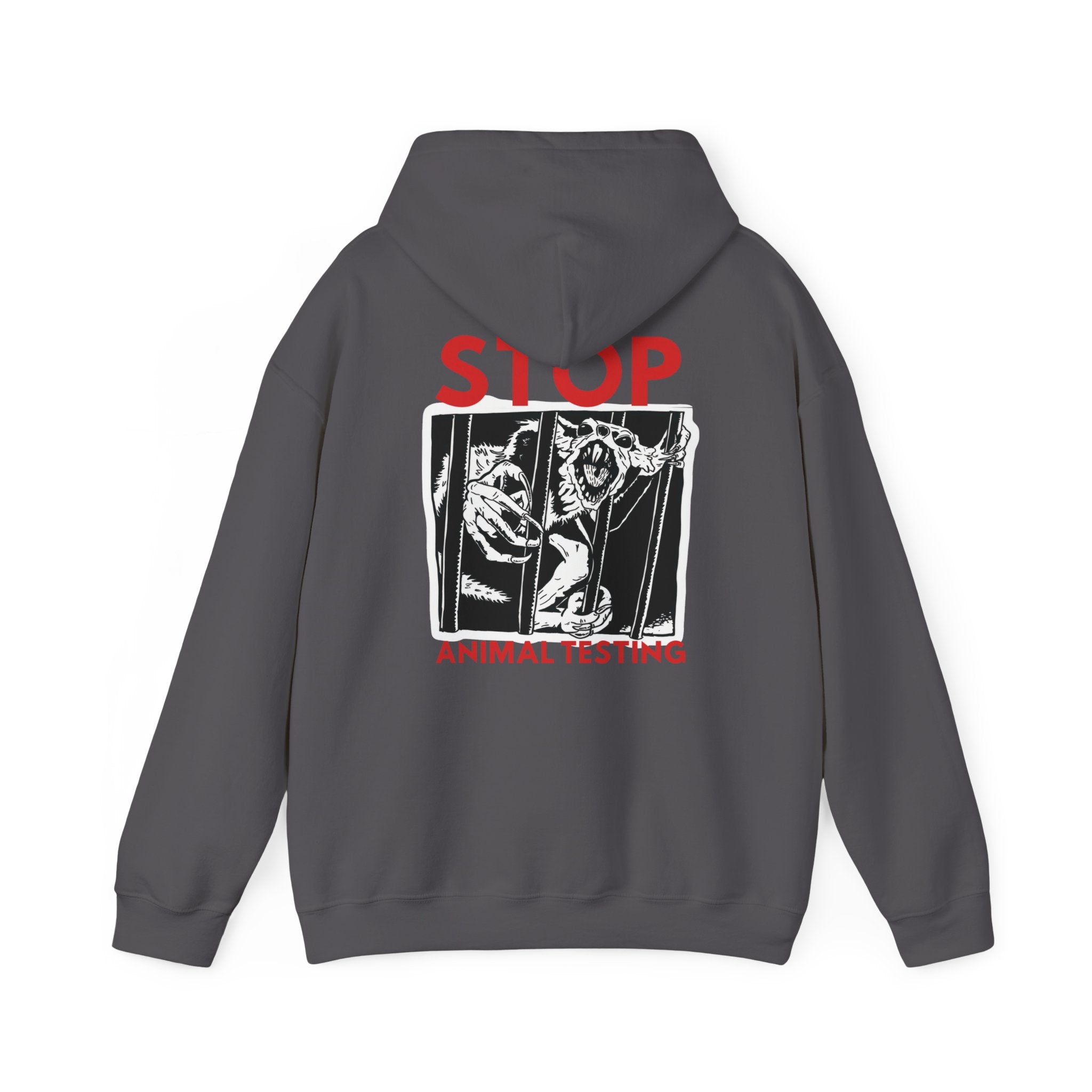 Braindead - Stop Animal Testing - Unisex Heavy Blend™ Hooded Sweatshirt