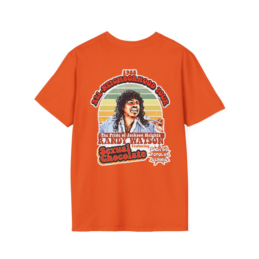 Coming To America - Randy &amp; Chocolate - Unisex Soft-Style T-Shirt