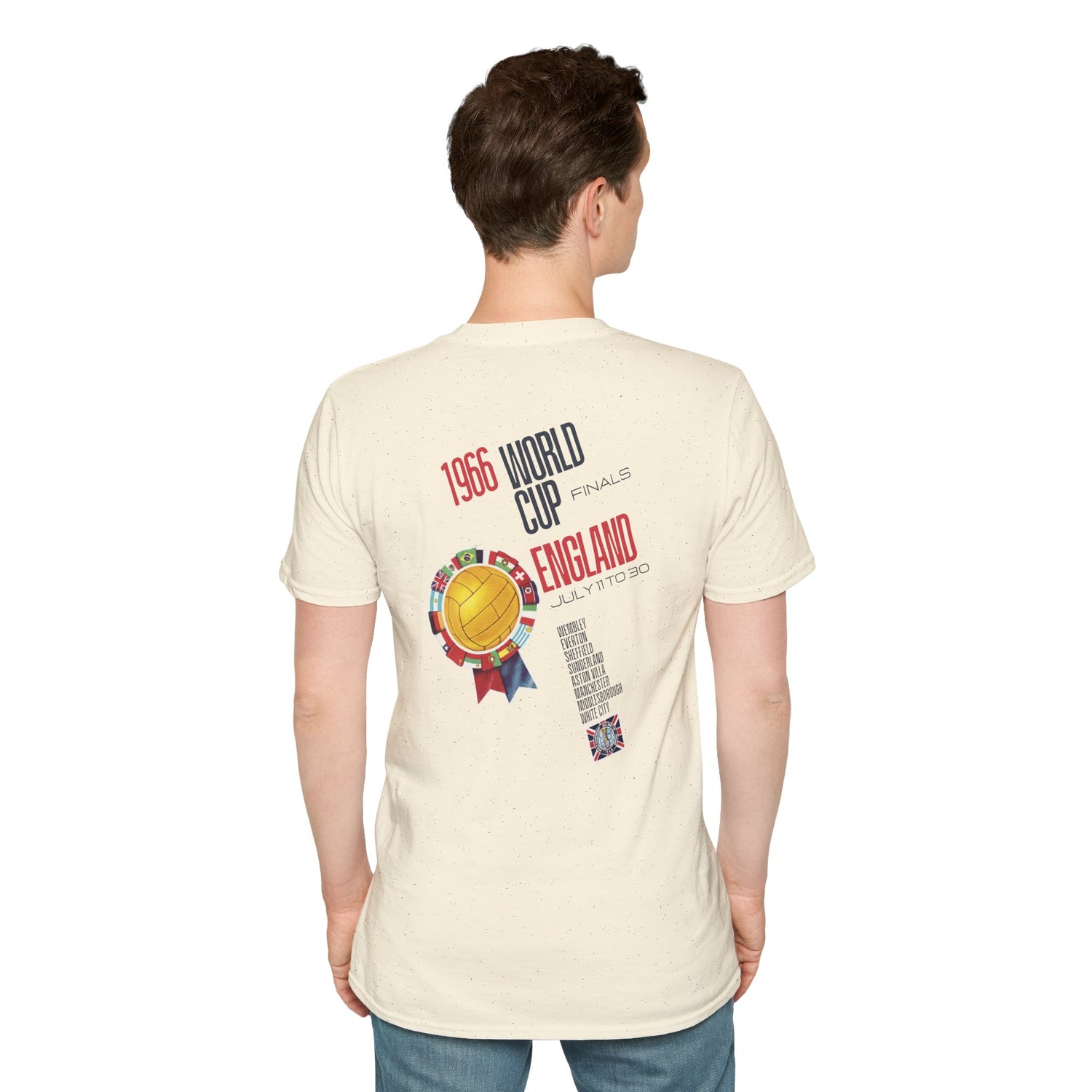 World Cup - England 1966 - Willie - Unisex Soft-Style T-Shirt