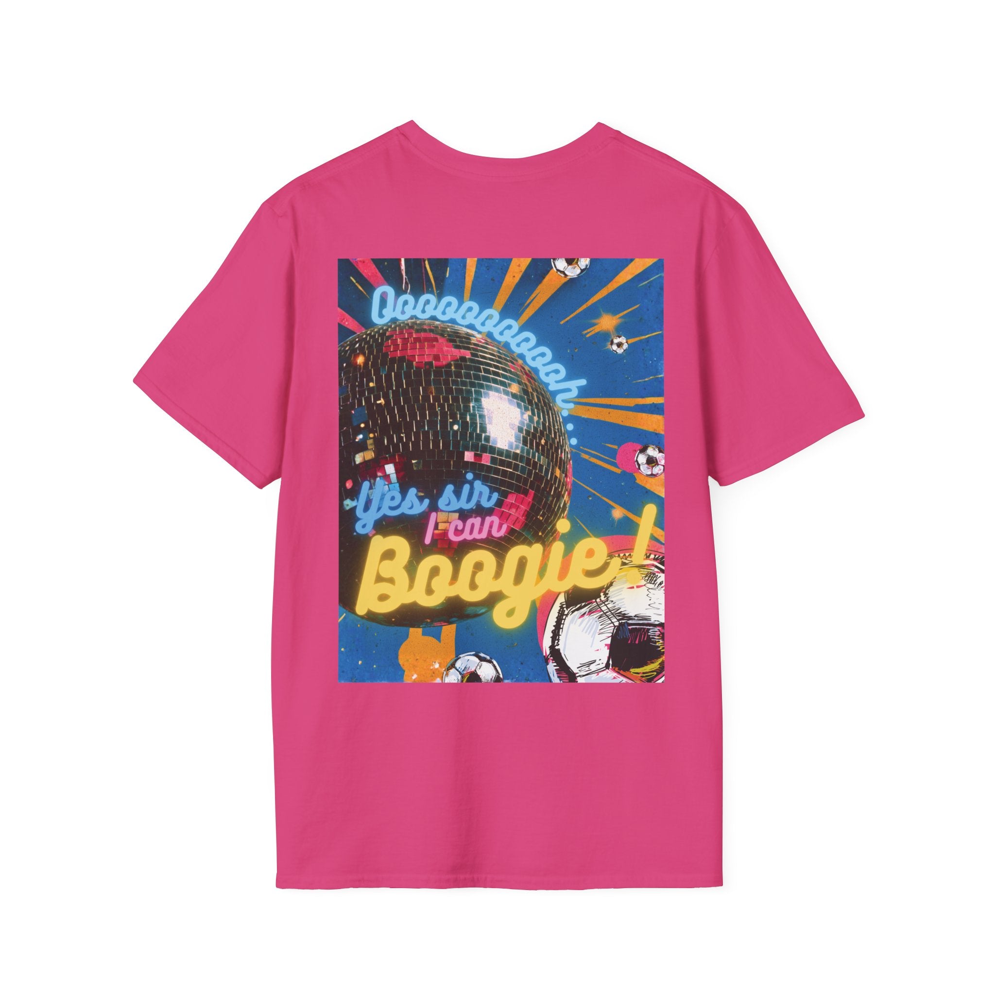 World Cup - Scotland - Yes Sir, I Can Boogie - Unisex Soft-Style T-Shirt