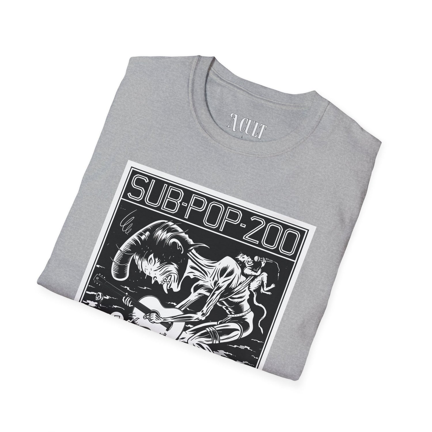 What They Wore - Kurt Cobain - Sub Pop 200 - Unisex Soft-Style T-Shirt