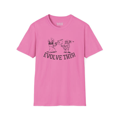 Paul Rudd &amp; Kristen Wiig - Evolve This - Unisex Soft-Style T-Shirt