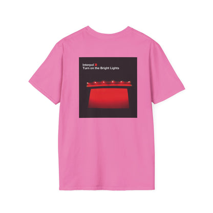 Interpol - Bright Lights - Unisex Soft-Style T-Shirt