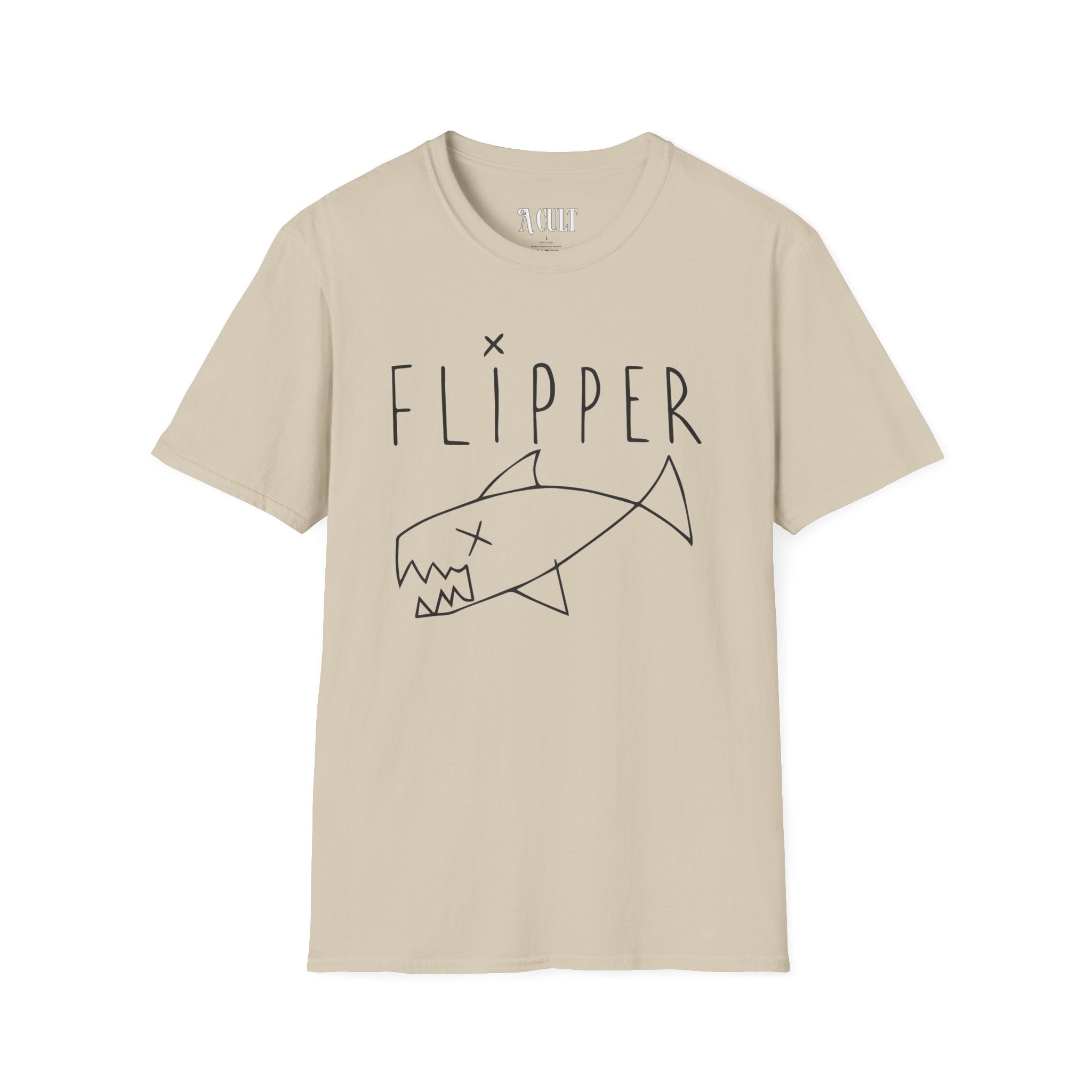 What They Wore - Kurt Cobain - Flipper - Unisex Soft-Style T-Shirt