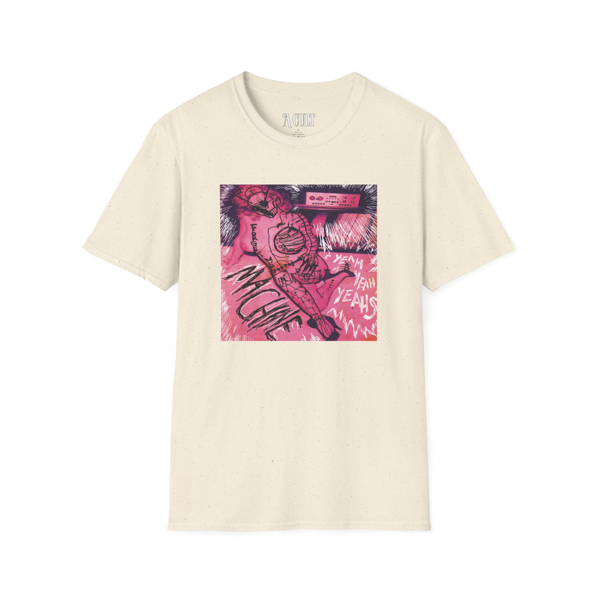 Yeah Yeah Yeahs - Machine - Unisex Soft-Style T-Shirt