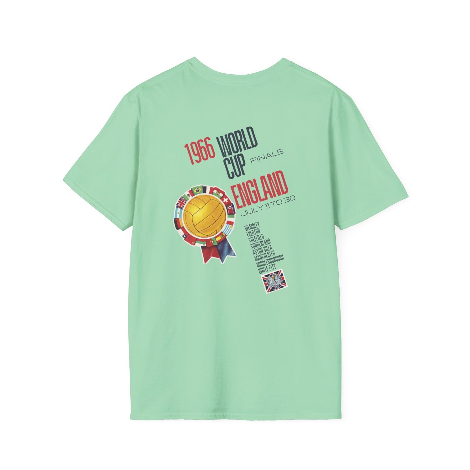 World Cup - England 1966 - Willie - Unisex Soft-Style T-Shirt