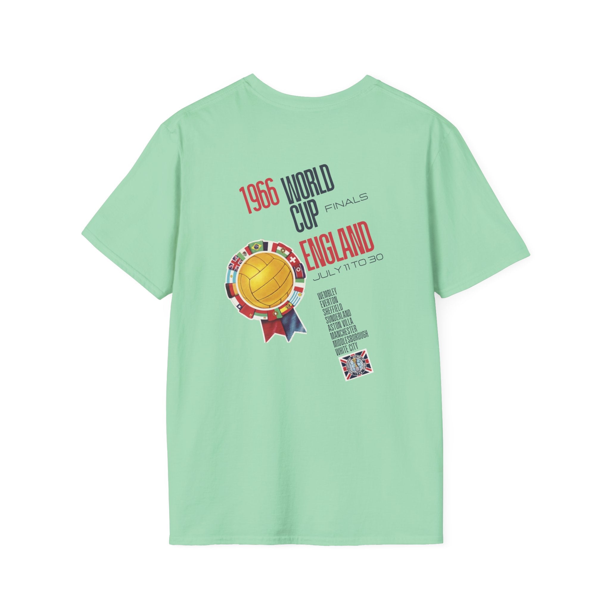 World Cup - England 1966 - Willie - Unisex Soft-Style T-Shirt