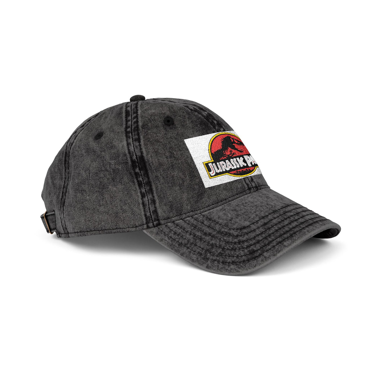 Jurassic Park - Park Logo - Retro Embroidered Vintage Cap