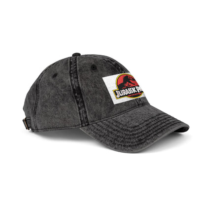 Jurassic Park - Park Logo - Retro Embroidered Vintage Cap
