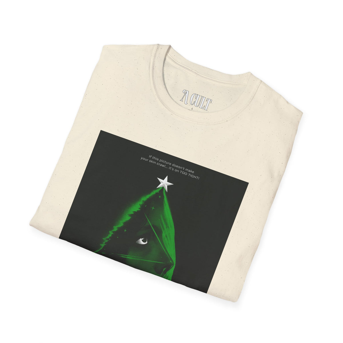 Black Christmas - Tree - Unisex Soft-Style T-Shirt