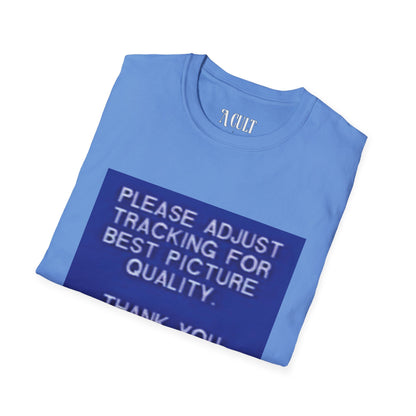 Tape Tee - Please Adjust Front - Unisex Soft-Style T-Shirt