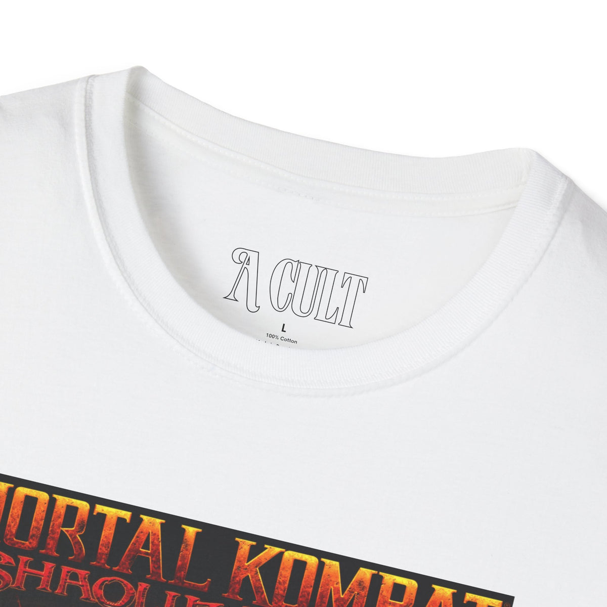 Mortal Kombat - Shaolin Monks  - Unisex Soft-Style T-Shirt