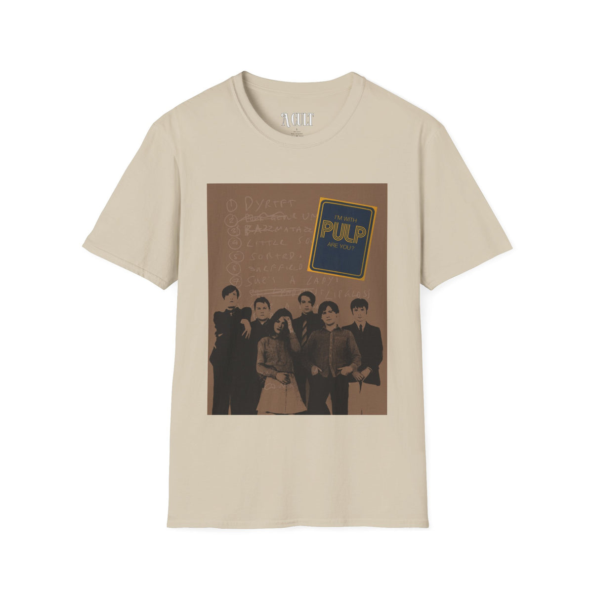 Pulp - Are You? - Unisex Soft-Style T-Shirt