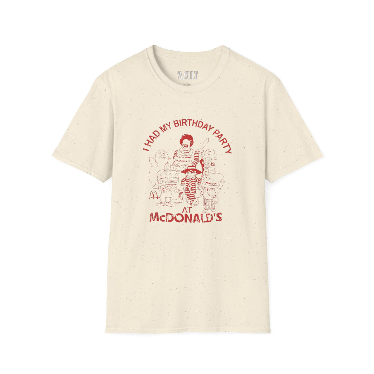 McDonald - Party  - Unisex Soft-Style T-Shirt