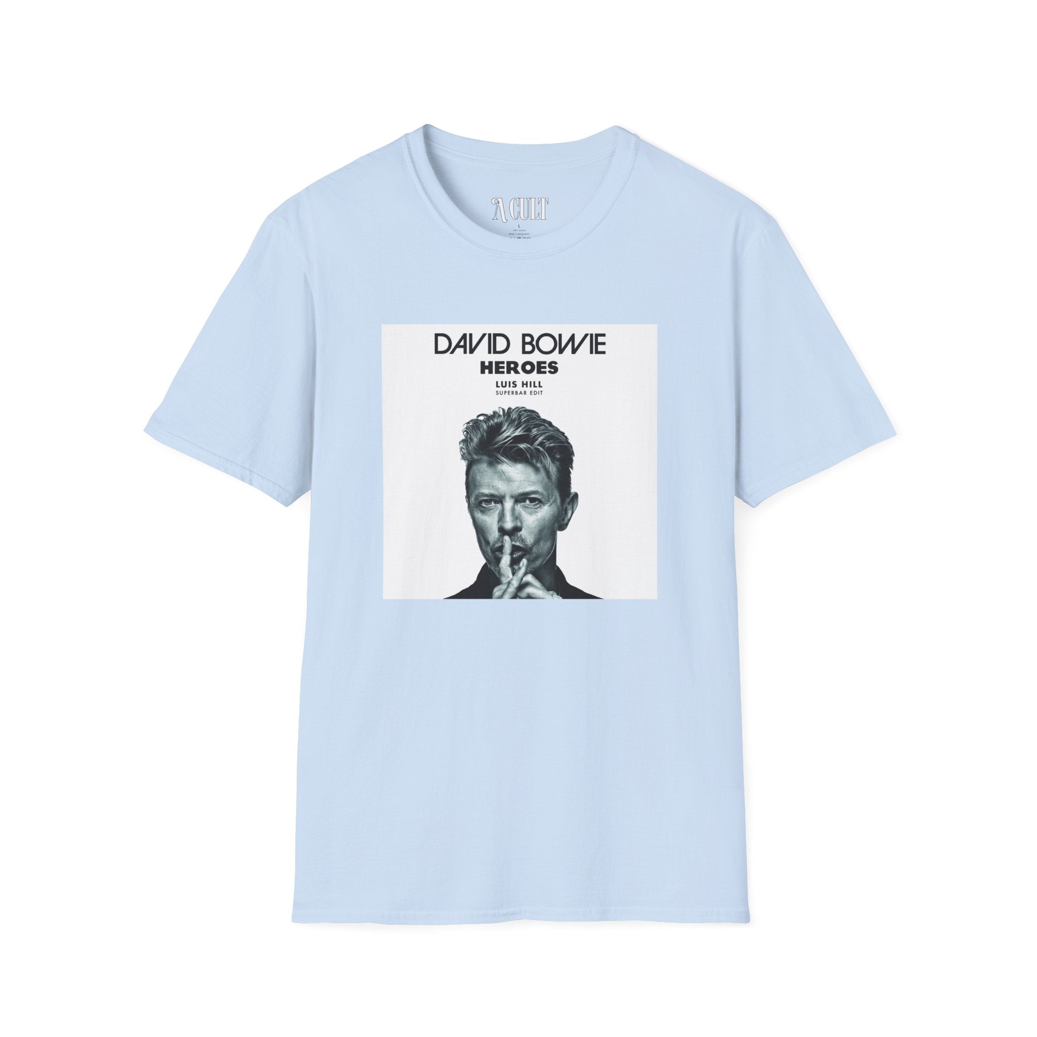 David Bowie - Heroes - Unisex Soft-Style T-Shirt