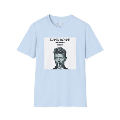 David Bowie - Heroes - Unisex Soft-Style T-Shirt