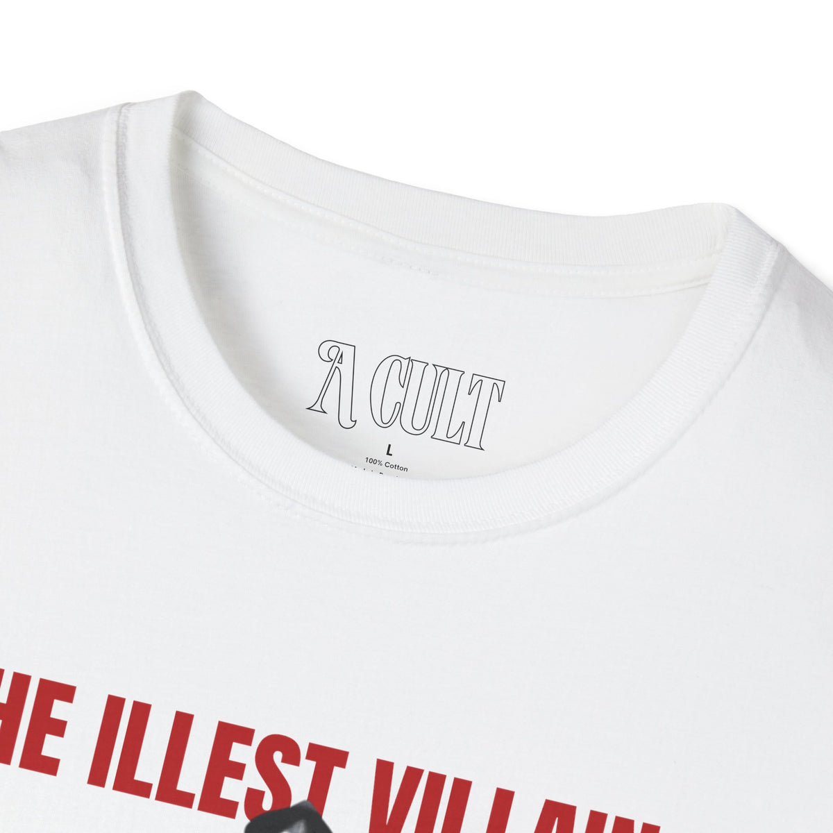 MF Doom - Illest Villain  - Unisex Soft-Style T-Shirt