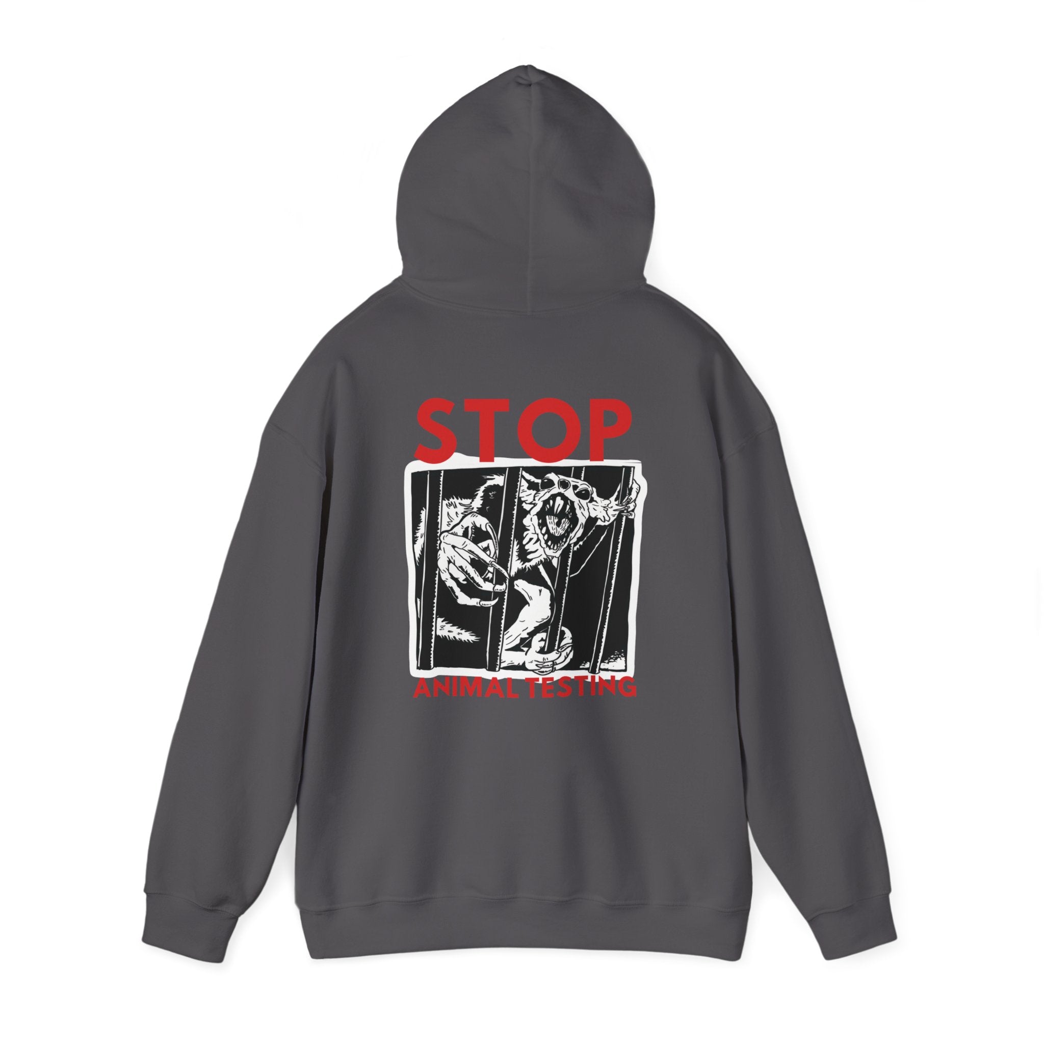 Braindead - Stop Animal Testing - Unisex Heavy Blend™ Hooded Sweatshirt