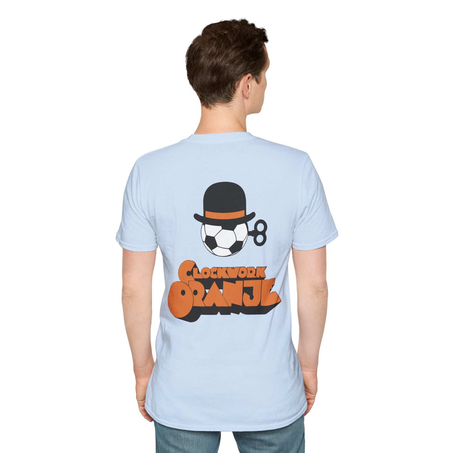 World Cup - Netherlands - Clockwork Head - Unisex Soft-Style T-Shirt