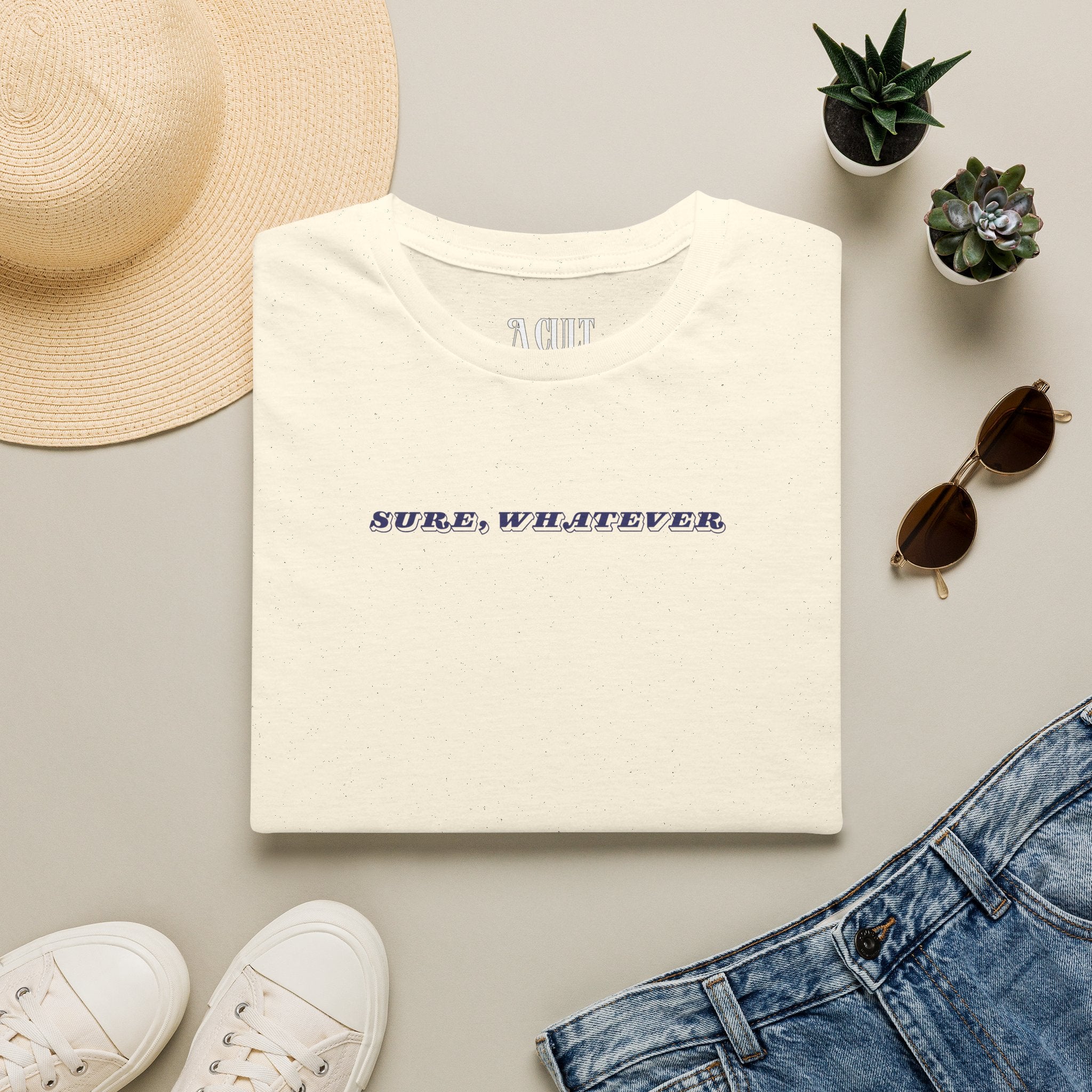World Cup - USA - Sure, Whatever - Unisex Soft-Style T-Shirt