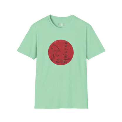 Hachiko - Loyal Dog  - Unisex Soft-Style T-Shirt