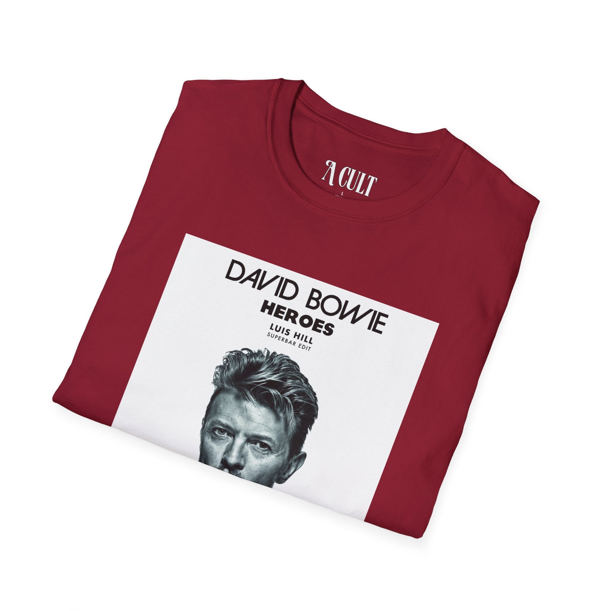 David Bowie - Heroes - Unisex Soft-Style T-Shirt