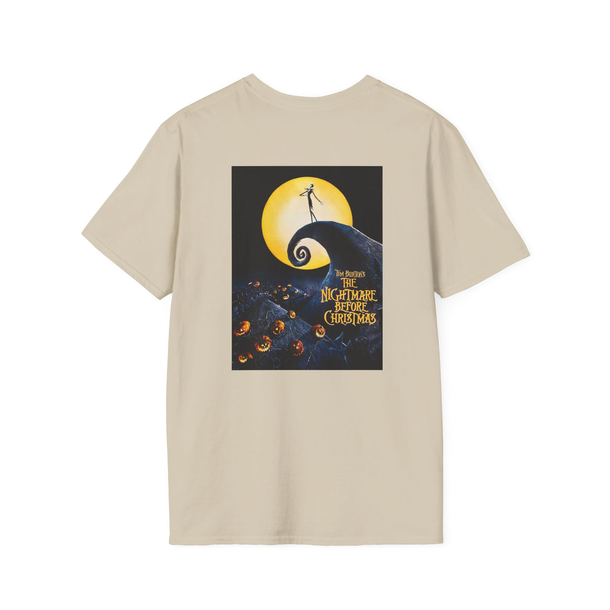 The Nightmare Before Christmas - Moon - Unisex Soft-Style T-Shirt