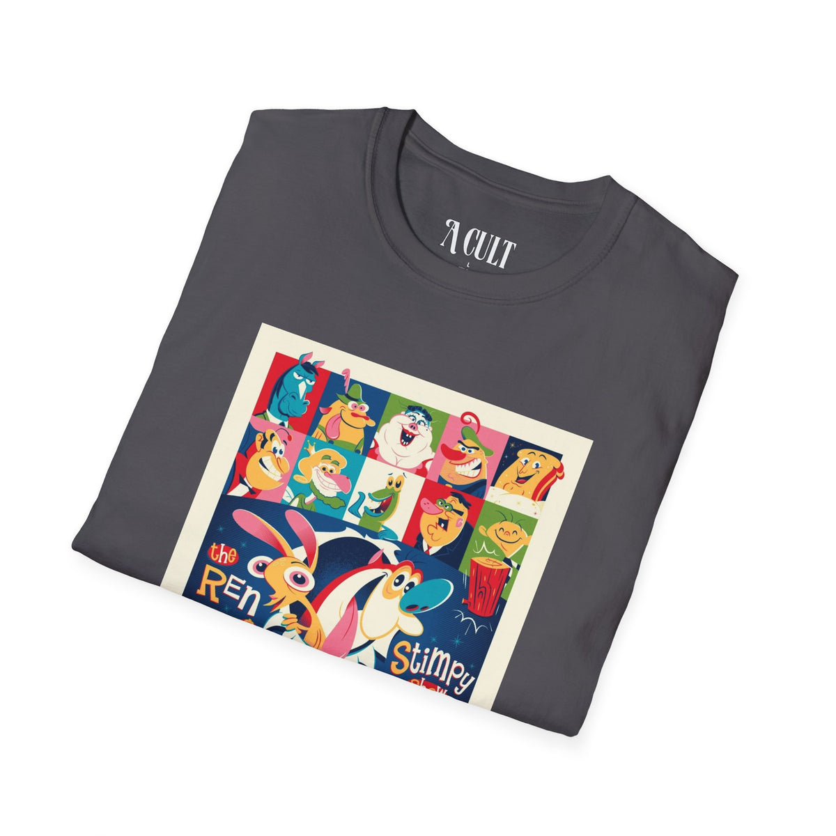 Ren And Stimpy - The Show  - Unisex Soft-Style T-Shirt