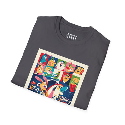 Ren And Stimpy - The Show  - Unisex Soft-Style T-Shirt