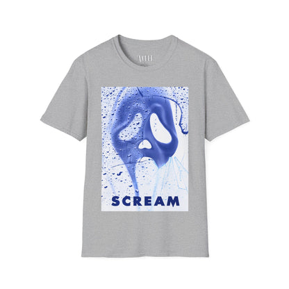 Scream Face Inverted - Unisex Soft-Style T-Shirt