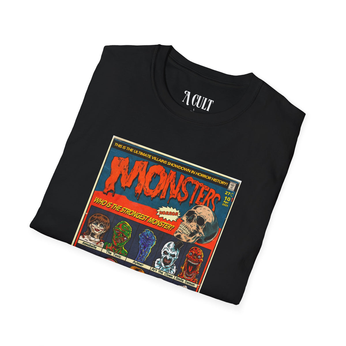 Monsters - Ultimate Villains - Unisex Soft-Style T-Shirt