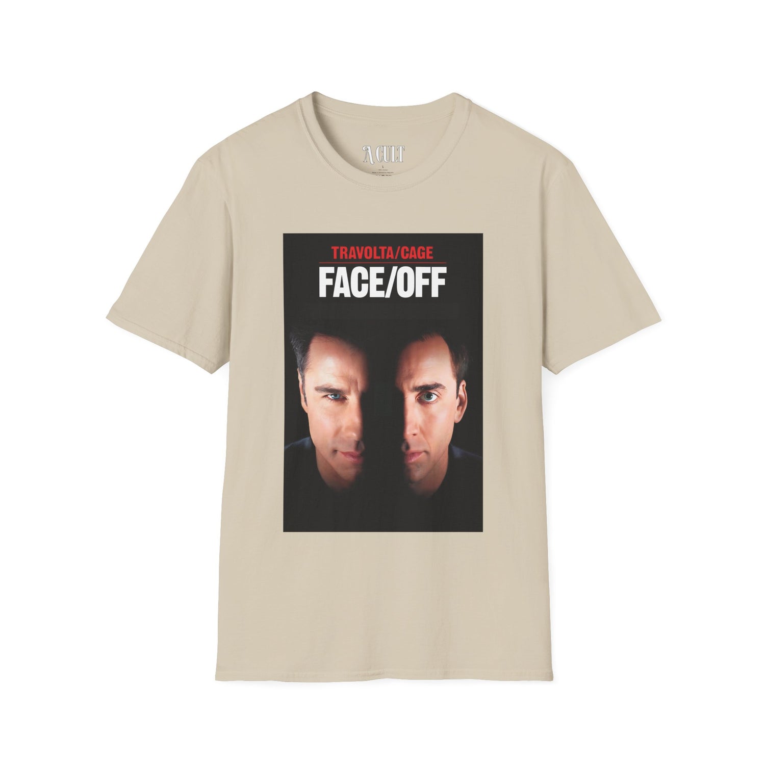 Face/Off - Movie Poster - Unisex Soft-Style T-Shirt