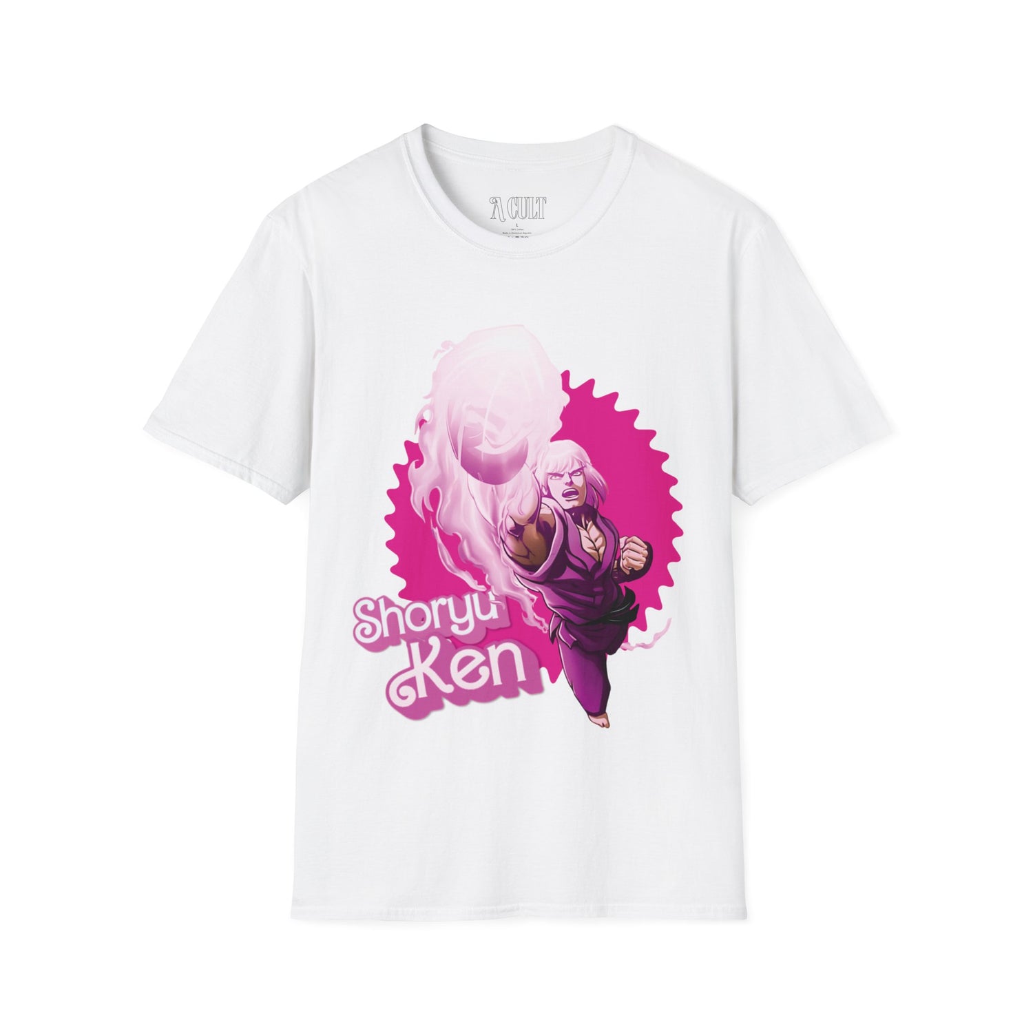 Barbie - Ken Shoryuken Fist - Unisex Soft-Style T-Shirt