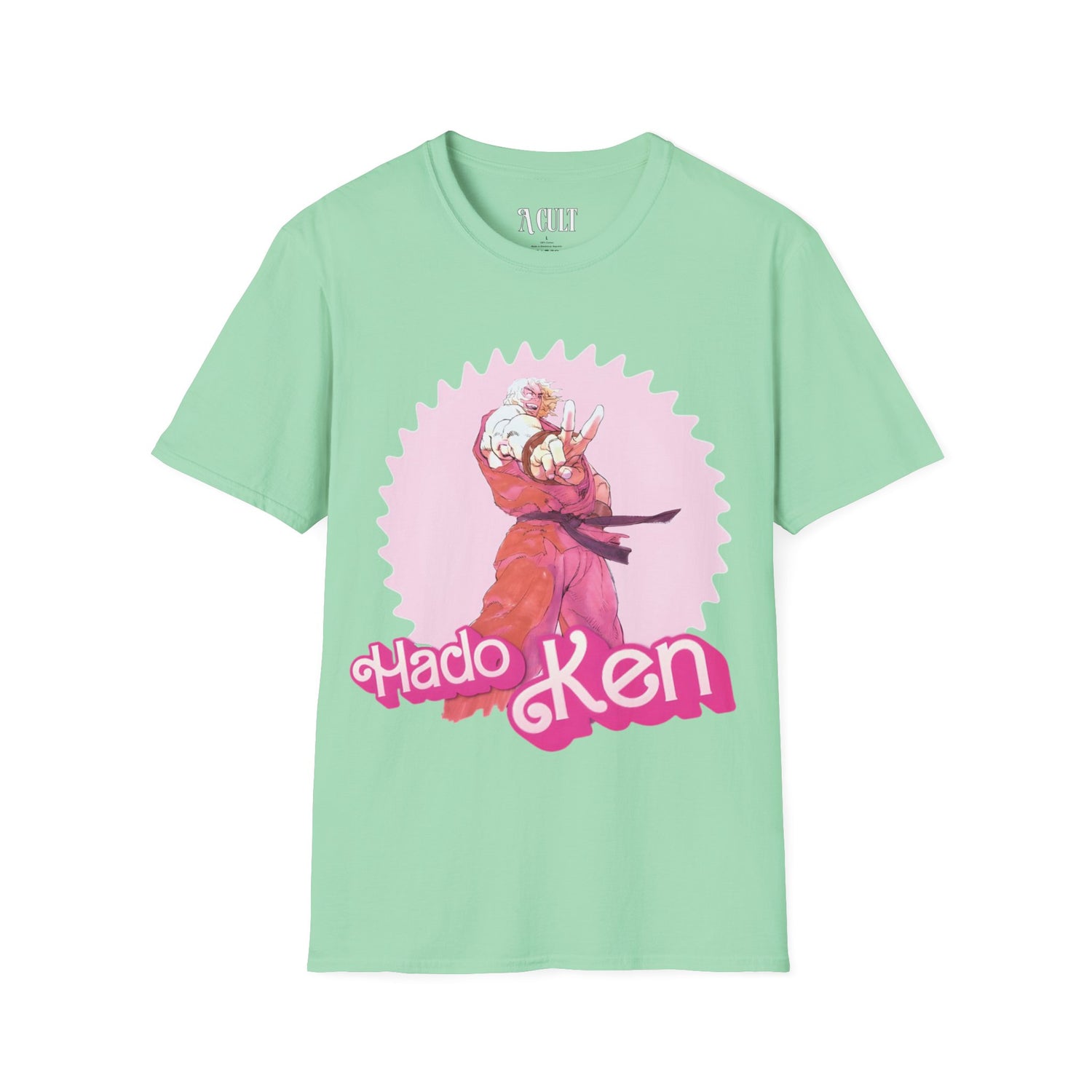 Barbie - Ken Hadoken Peace - Unisex Soft-Style T-Shirt