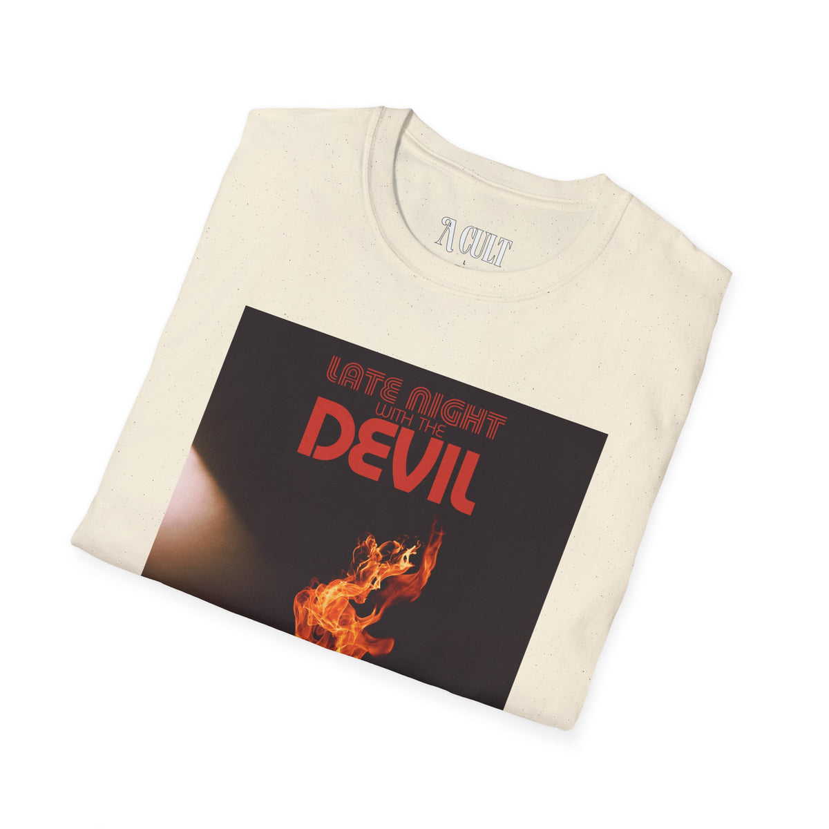 Late Night with the Devil - Fire - Unisex Soft-Style T-Shirt
