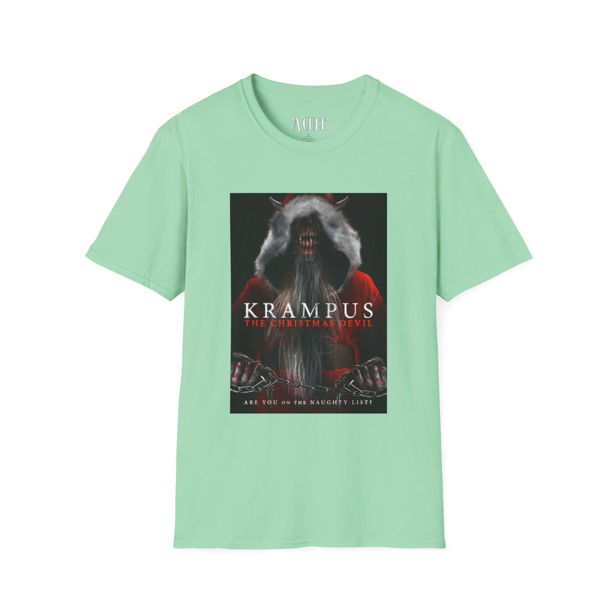 Krampus - Naughty- Unisex Soft-Style T-Shirt