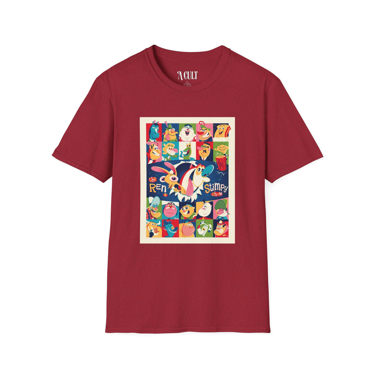 Ren And Stimpy - The Show  - Unisex Soft-Style T-Shirt