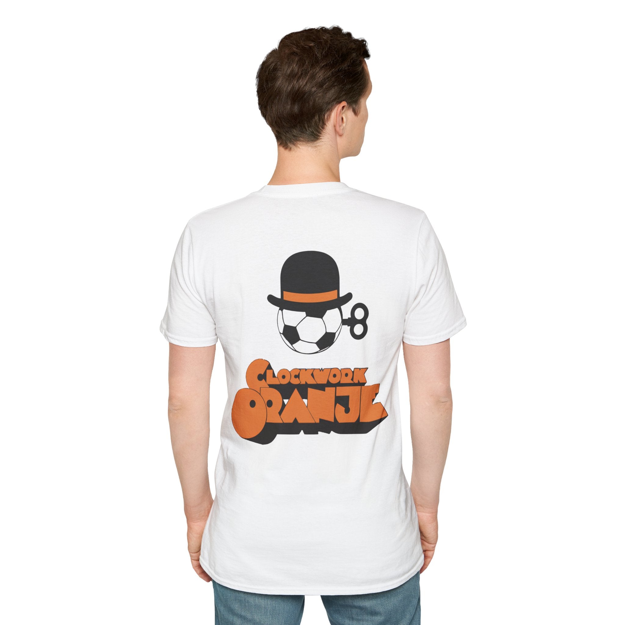 World Cup - Netherlands - Clockwork Head - Unisex Soft-Style T-Shirt
